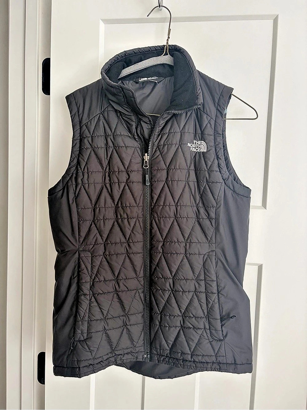 The North Face Diamond Peak Insulated Vest Quilted Black Size Small/Petite